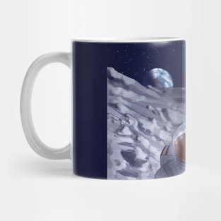 The First Woman on the Moon - from "Resonance" Comic Mug